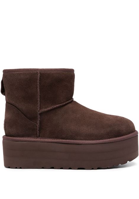 Brown w classic mini boots Ugg - women UGG | Ankle-Boots | 1134991BCDR