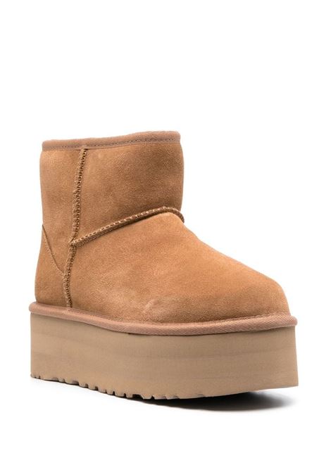 Brown w classic mini platform boots -UGG women UGG | 1134991CHE