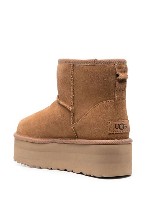 Brown w classic mini platform boots -UGG women UGG | 1134991CHE