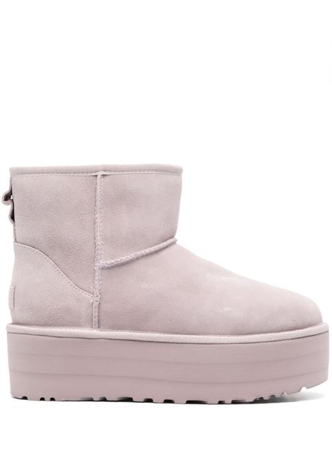 Grey w classic mini platform boots Ugg - women UGG | Ankle-Boots | 1134991PSK