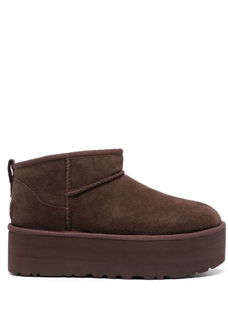 Brown Classic Ultra Mini platform boots Ugg - women UGG | Ankle-Boots | 1135092BCDR