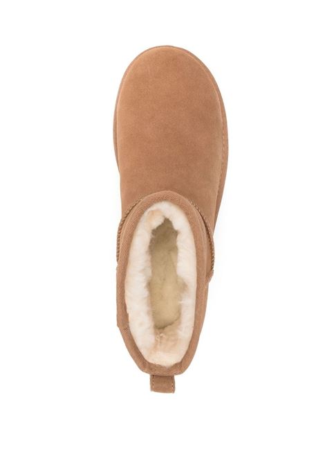 Stivaletti w classic mini platform in beige Ugg - donna UGG | 1135092CHE