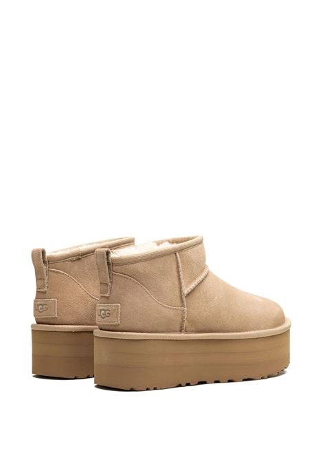 Beige classic ultra mini boots - UGG women UGG | 1135092SAN