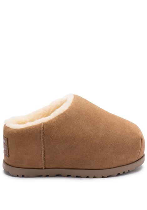 Brown pumped slide mules Ugg - women