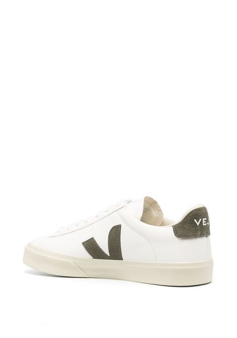 Sneakers basse campo in bianco e verde -VEJA  uomo VEJA | CP0502347BWHTKHK