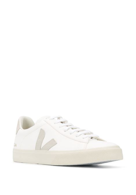 Sneakers basse campo in bianco e beige - VEJA uomo VEJA | CP0502429BWHT