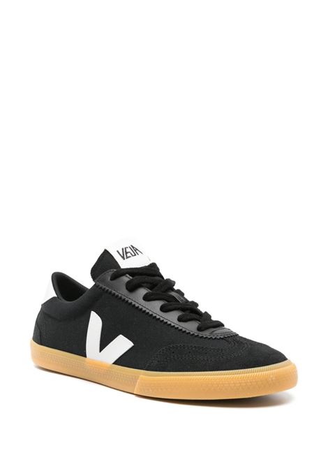 Sneakers basse volley in nero Veja - uomo VEJA | VO0103529BBLKWHT