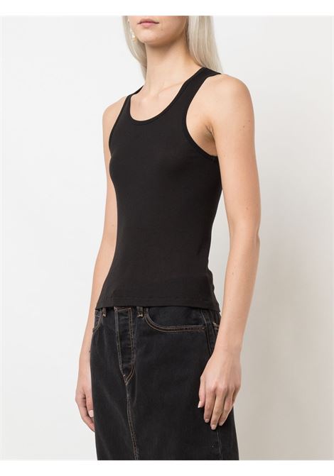 Black Release 04 ribbed tank top - women WARDROBE.NYC | W1016R04BLK