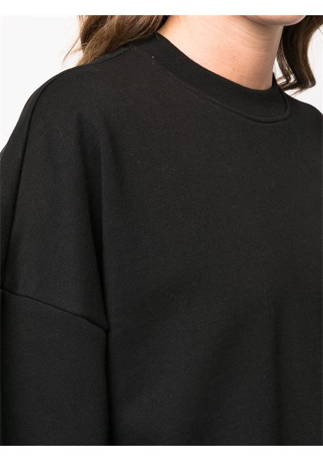 Oversize sweatshirt black- WARDROBE women WARDROBE.NYC | W1040R09BLK