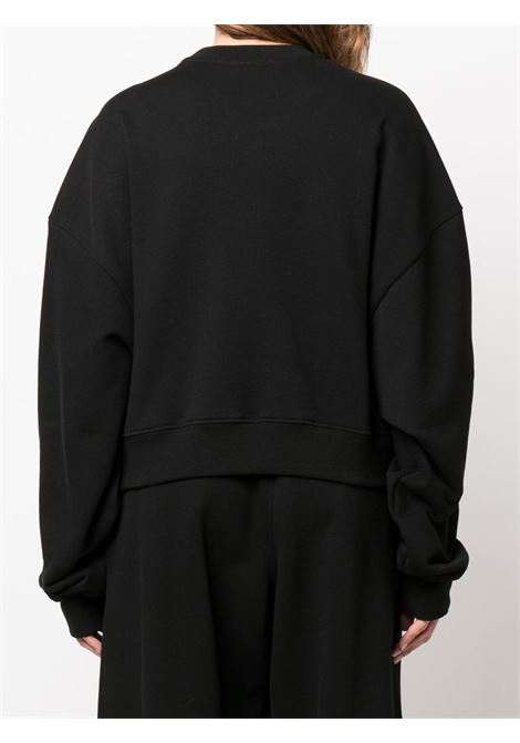 Oversize sweatshirt black- WARDROBE women WARDROBE.NYC | W1040R09BLK