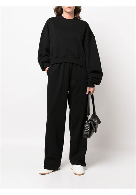 Oversize sweatshirt black- WARDROBE women WARDROBE.NYC | W1040R09BLK