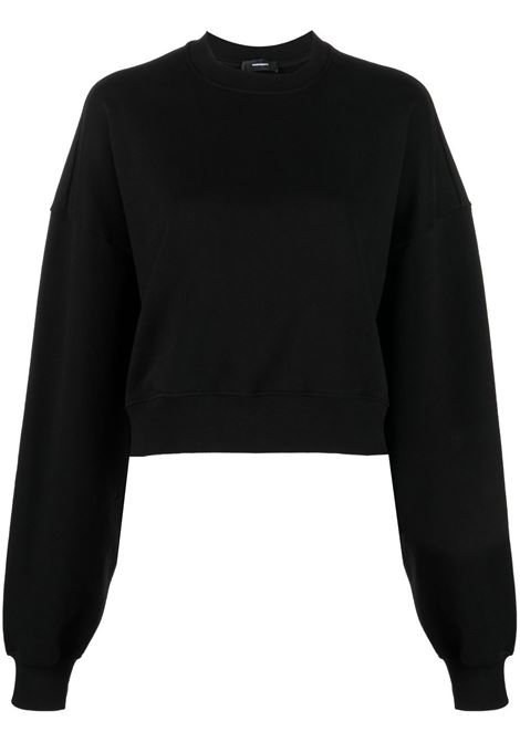 Oversize sweatshirt black- WARDROBE women WARDROBE.NYC | W1040R09BLK