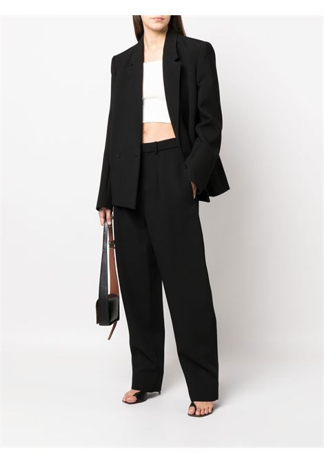 Pantaloni a vita alta nero - WARDROBE donna WARDROBE.NYC | Pantaloni | W2050R09BLK