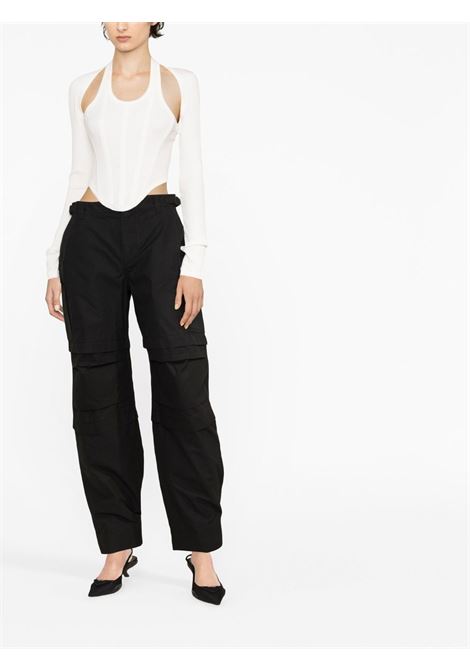 Pantaloni cargo in nero - donna WARDROBE.NYC | W2062R11BLK