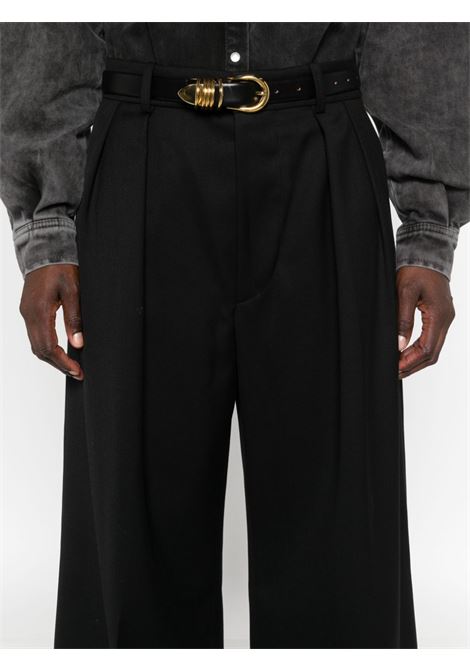 Pantaloni a gamba ampia in nero Wardrobe.NYC -WARDROBE donna WARDROBE.NYC | W2075PCBBLK