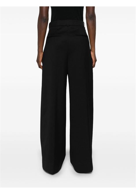 Pantaloni a gamba ampia in nero Wardrobe.NYC -WARDROBE donna WARDROBE.NYC | W2075PCBBLK