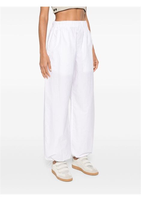 White drawstring-details trousers Wardrobe.Nyc  - women WARDROBE.NYC | W2205R17WHT