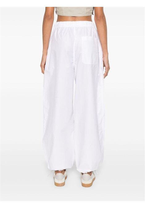 White drawstring-details trousers Wardrobe.Nyc  - women WARDROBE.NYC | W2205R17WHT