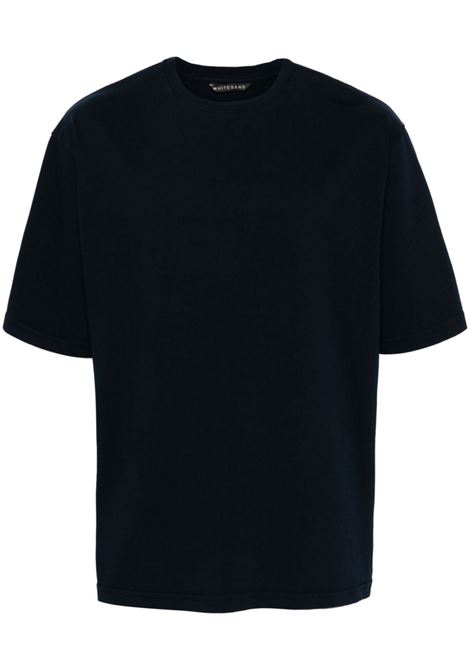 T-shirt a maniche corte in blu Whitesand - uomo