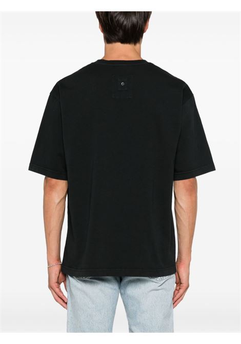 T-shirt a maniche corte in nero Whitesand - uomo WHITESAND | 24WSU40650999