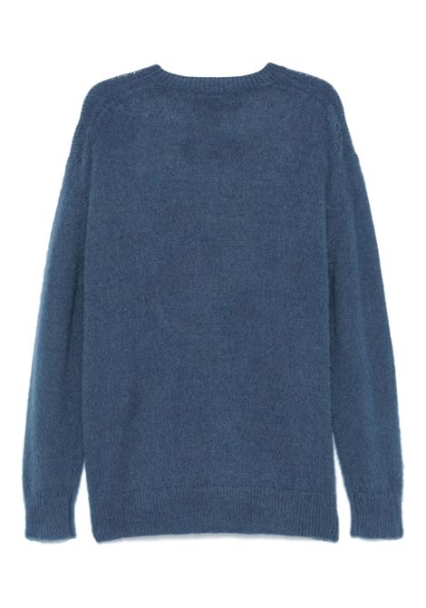 Maglione con logo in blu Y/project - unisex Y/PROJECT | 206SW001DRKBL