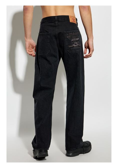 Jeans Evergreen in nero Y/project - unisex Y/PROJECT | 207PA002BLK