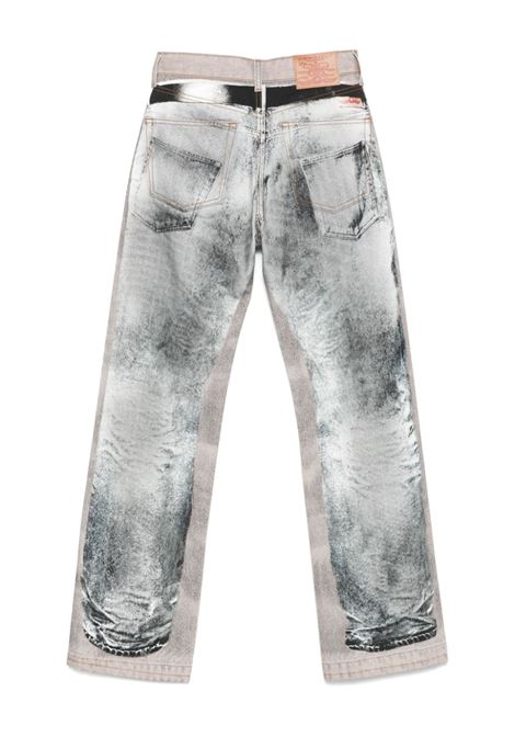 Grey and blue trompe l'oeil jeans Y/project - women Y/PROJECT | 207PA019GRYBG