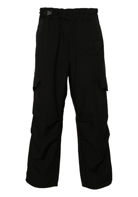 Pantaloni cargo con logo in nero Y-3 - uomo