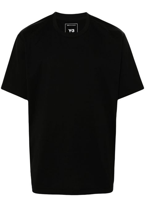 T-shirt Regular in nero Y-3 - uomo Y-3 | IW0066BLK