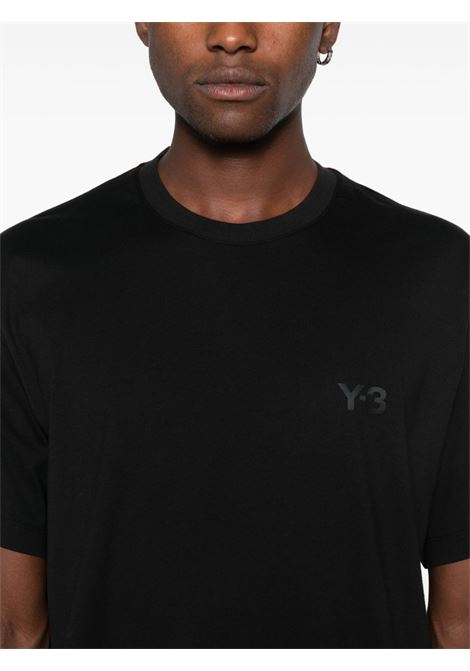 T-shirt Regular in nero Y-3 - uomo Y-3 | IW0066BLK