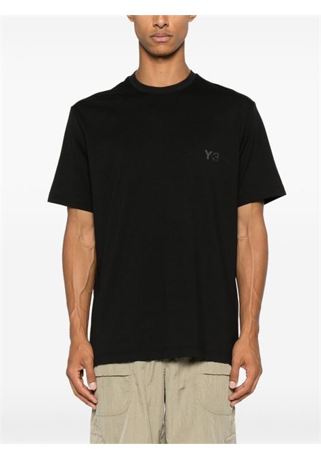 T-shirt con stampa in nero Y-3 - uomo Y-3 | IW2472BLK