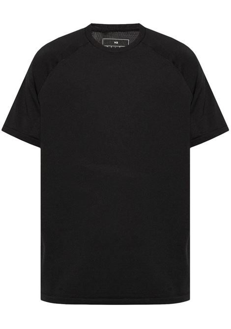 T-shirt con applicazione in nero Y-3 - uomo Y-3 | IW9993BLK