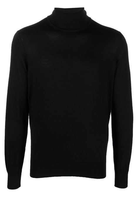 Maglione a collo alto  in nero Zegna - uomo ZEGNA | E8J00120K09