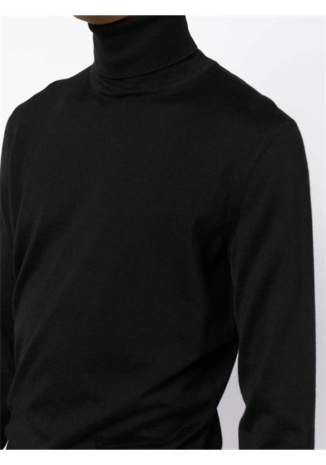 Maglione a collo alto  in nero Zegna - uomo ZEGNA | E8J00120K09