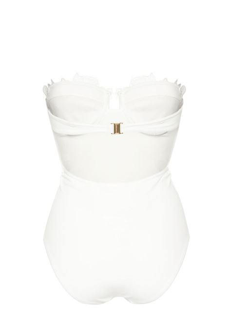 White Halliday floral-appliqué swimsuit Zimmermann - women ZIMMERMANN | 1067WSS241IVO