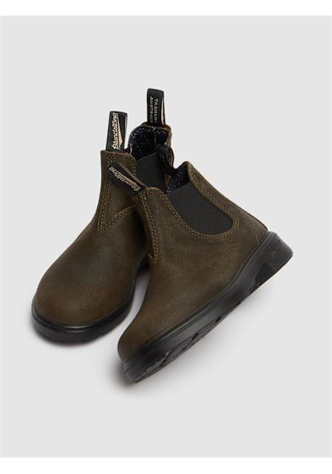 Stivaletti Chelsea in marrone e verde Blundstone - uomo BLUNDSTONE | 2421615BCDRKOLV