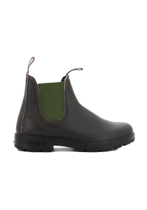 Stivaletti Chelsea in marrone e verde Blundstone - uomo BLUNDSTONE | 242519BCBRWNOLV