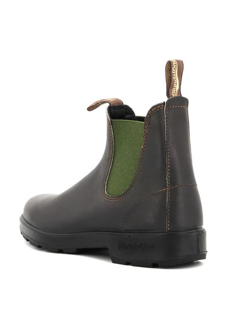 Stivaletti Chelsea in marrone e verde Blundstone - uomo BLUNDSTONE | 242519BCBRWNOLV