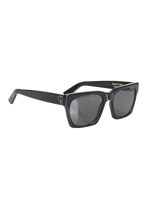 Black numero 0 sunglasses FACE.HIDE - unisex FACE.HIDE | NUMERO0ALLBLACK