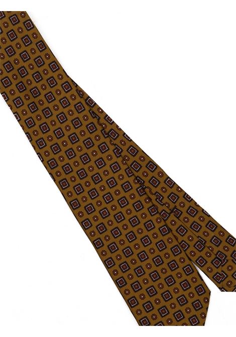 Multicolored silk tie F.Marino - men F.Marino | 20075CMGIALLO