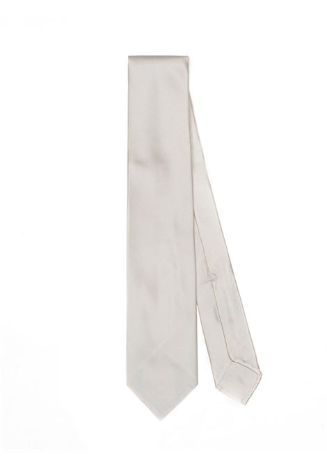 White satin tie F.Marino - men F.Marino | 506SFONDORASOBIANCO