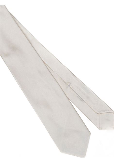 White satin tie F.Marino - men F.Marino | 506SFONDORASOBIANCO