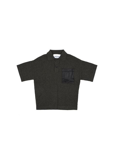 Polo pedro in grigio Gotha - uomo GOTHA | 4502402CASHNOIR