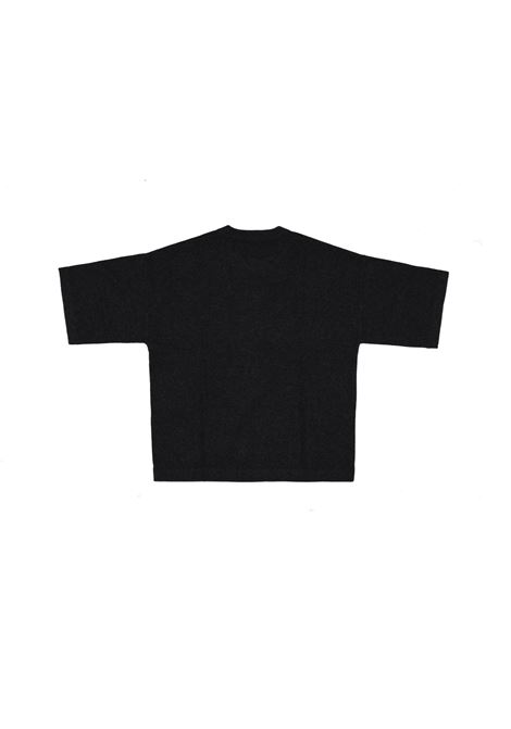 Black knitted T-shirt Gotha - men  GOTHA | 4502408CCHARBON