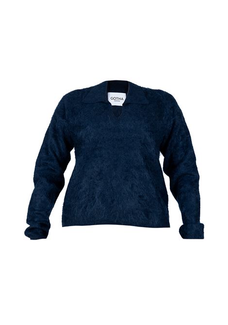 Maglione a maniche lunghe in blu Gotha - donna GOTHA | 4503019CMARINE