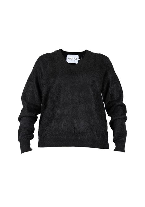 Maglione a maniche lunghe in nero Gotha - donna GOTHA | 4503030CNOIR