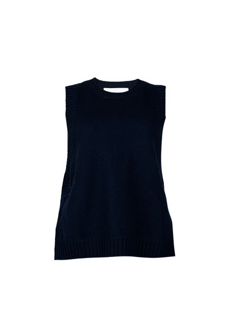 Gilet in maglia in blu Gotha - donna GOTHA | 4503092MARINE