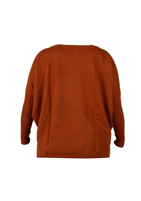 Brown long-sleeved jumper Gotha - women GOTHA | 4504002CACAJOU