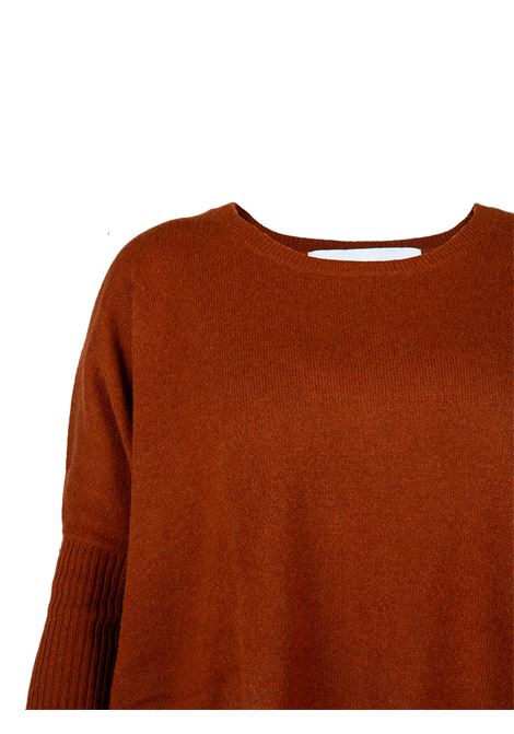 Brown long-sleeved jumper Gotha - women GOTHA | 4504002CACAJOU