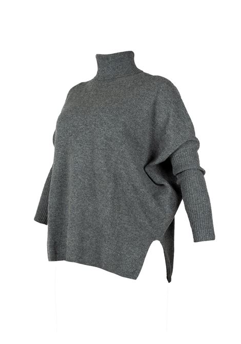 Maglione a maniche lunghe in grigio Gotha - donna GOTHA | 4504003CGRISCHINEFONCE